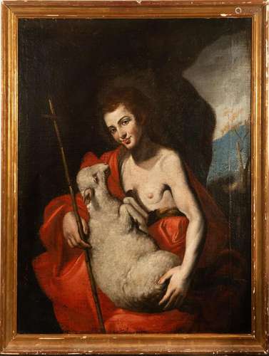 SAINT JOHN THE BAPTIST, 18TH CENTURY ITALIAN SCHOOL, FOLLOWI...