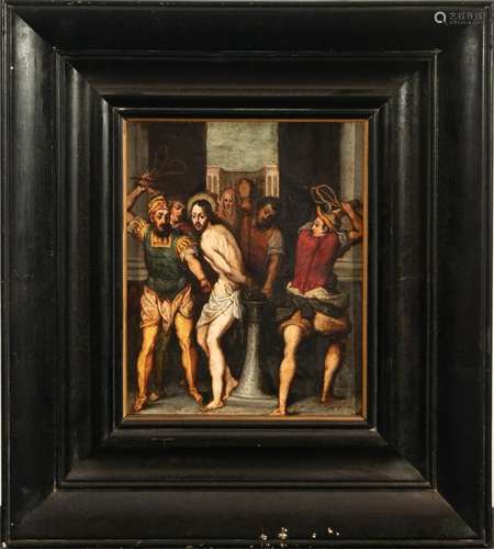 THE FLAGELLATION OF CHRIST, ITALIAN SCHOOL OF THE 18TH CENTU...