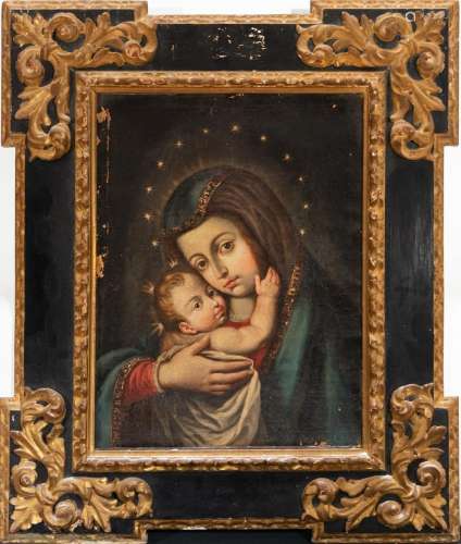 VIRGIN OF BETHLEHEM, ANDALUSIAN SCHOOL FROM THE 18TH CENTURY...