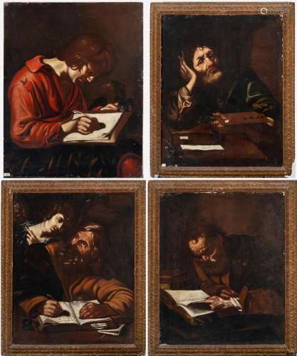 VERY IMPORTANT SERIES OF THE 4 APOSTLES, IN THE MANNER OF MI...