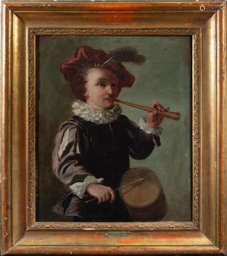 DRUMMER, 18TH CENTURY FRENCH SCHOOL, CIRCLE OF ALEXIS GRIMOU...