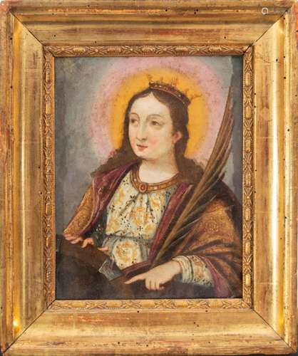 SAINT CATHERINE OF ALEXANDRIA, 17TH CENTURY ITALIAN SCHOOL