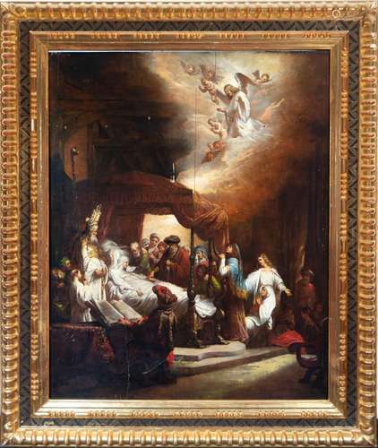 THE DEATH OF THE VIRGIN, DUTCH SCHOOL, LATE 16TH CENTURY, CI...