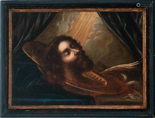 HEAD OF SAINT JOHN THE BAPTIST, 18TH CENTURY ITALIAN SCHOOL