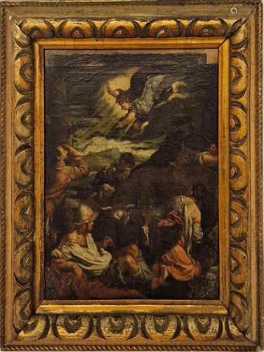 THE ANNUNCIATION OF THE SHEPHERDS, ITALIAN SCHOOL OF THE 18T...