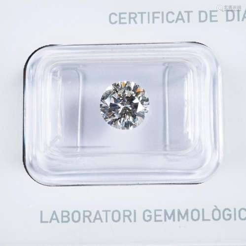 IMPORTANT BRILLIANT-CUT DIAMOND OF 1.57 CARATS