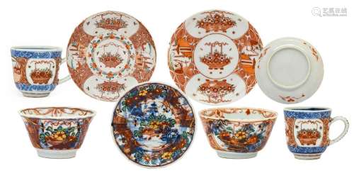 A Dutch-Decorated Chinese Porcelain Saucer Dish, 1st half 18...