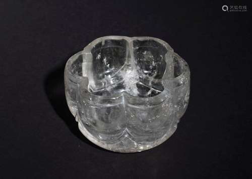 A FATIMID ROCK CRYSTAL BOWL, EGYPT SECOND HALF 10TH CENTURY