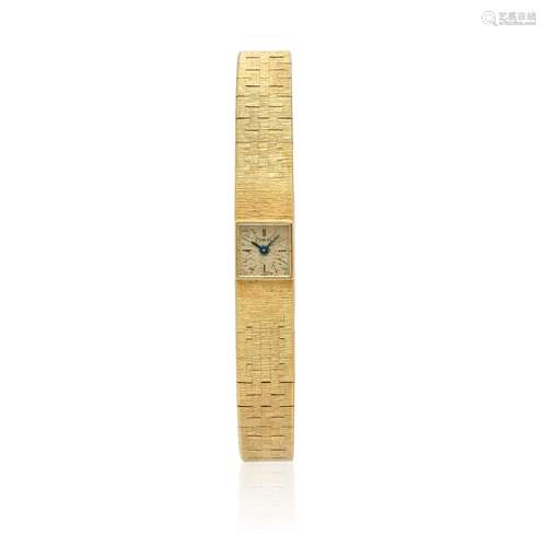 【¤】PIAGET. A LADY'S 18K GOLD BACKWINDING MANUAL BRACELET WAT...