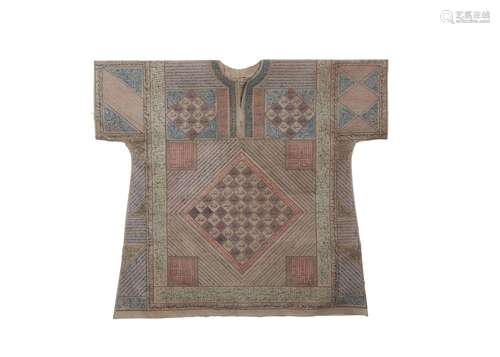 AN OTTOMAN TALISMANIC SHIRT, 19TH/20TH CENTURY