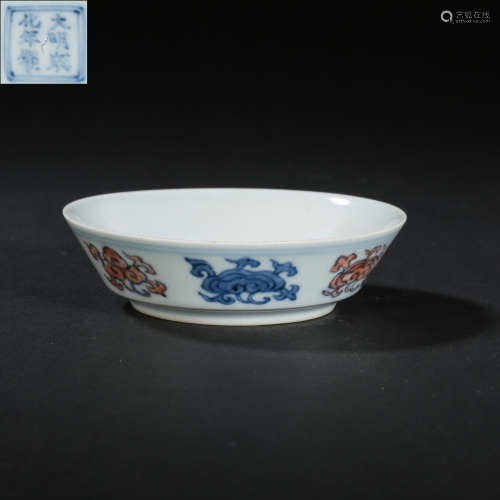 CHENGHUA DOUCAI PORCELAIN CUP, MING DYNASTY, CHINA, 15TH CEN...