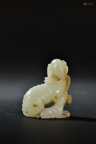 CHINESE HETIAN JADE GOAT