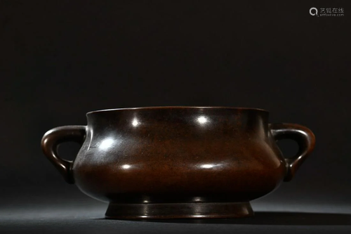 CHINESE BRONZE CENSER