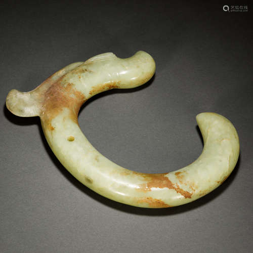 Chinese Hongshan Culture Jade Dragon