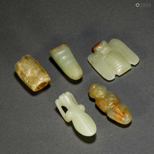 A group of Chinese Hongshan Culture Jade