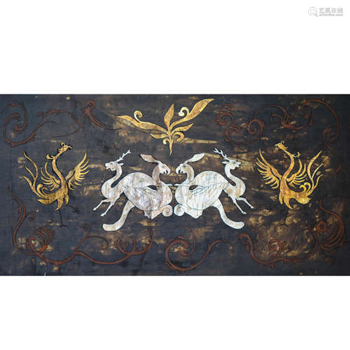 Warring States Silk Gold and Silver Painted Silk Paintings