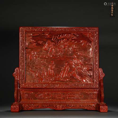 Lacquerware Character Story Interstitial in Qing Dynasty