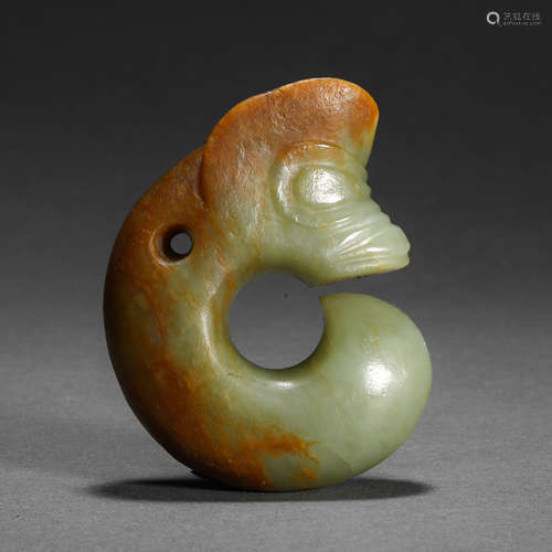 Chinese Hongshan Culture Jade Dragon