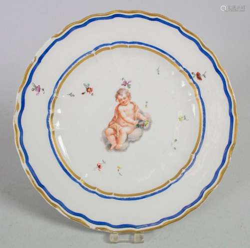 Teller / A plate, Frankenthal, 1779