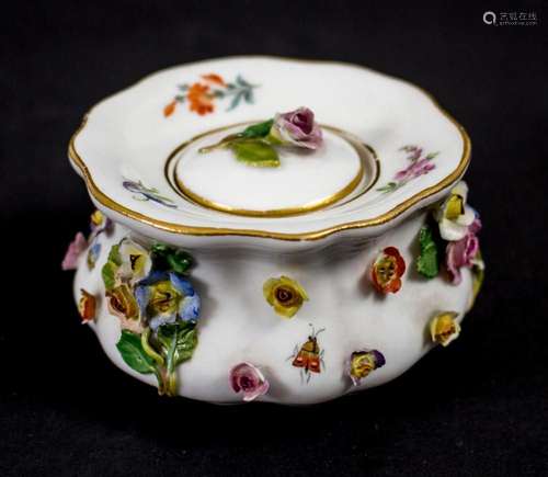 Tintenfass / An inkwell, Meissen, 19. Jh.