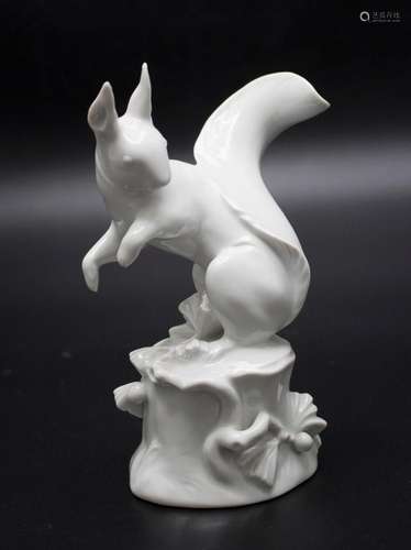 Eichhörnchen / A squirrel, Alexander Struck, Meissen, 1949