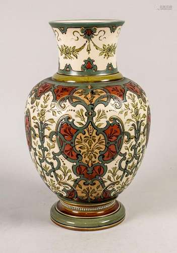 Historismus Vase / A Victorian vase, Villeroy & Boch, Me...