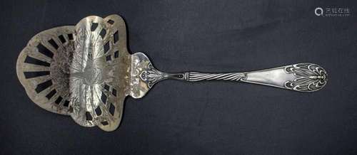 Jugendstil Gebäckheber / An Art Nouveau cake server, deutsch...