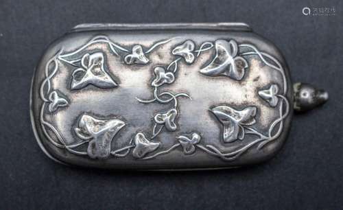 Jugendstil Portemonnaie / A small silver purse, Frankreich, ...