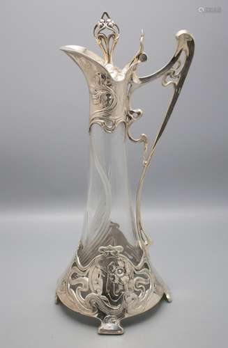 Jugendstil Karaffe / Art Nouveau caraffe, 20. Jh.