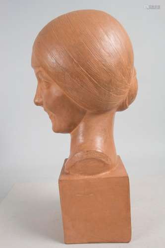 Louis Doré,  Mädchenkopf  /  A girl s head , Paris, 1924