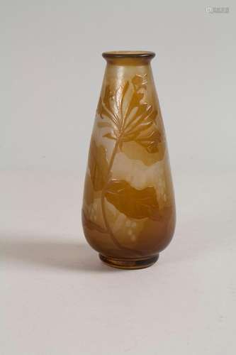 Jugendstil Vase / An Art Nouveau vase, Emile Gallé, École de...