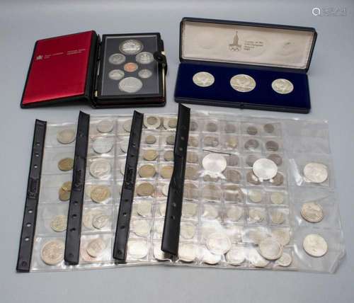 Umfangreiche Münzsammlung / A coin collection