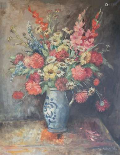 W. NAGEL , Blumenstillleben / Flower still life, 1938