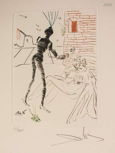 Salvador Dalí (1904-1989),  L apprivoisement de la vis  / Sh...