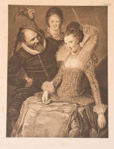 Frans Hals (1582/83- 1666),  Das lustige Kleeblatt /  The Me...