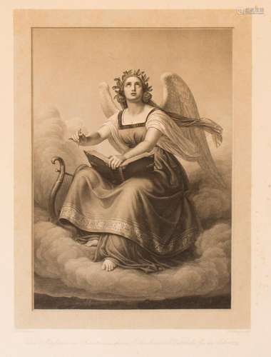 Christian Köhler (1809- 1861),  Allegorie der Künste , um 18...