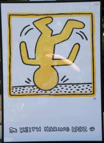 Keith HARING (1958-1990),  Untiteld , um 1992