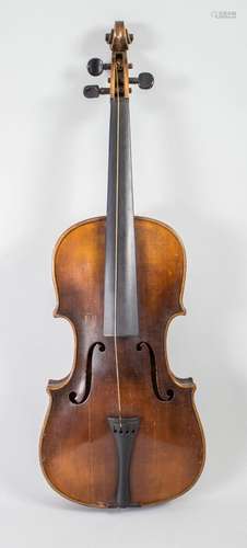 Violine / A violin, Leopold Mitsching, Elberfeld, um 1920