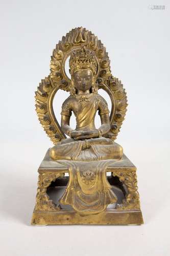 Buddha Amitayus, wohl China, 20. Jh.