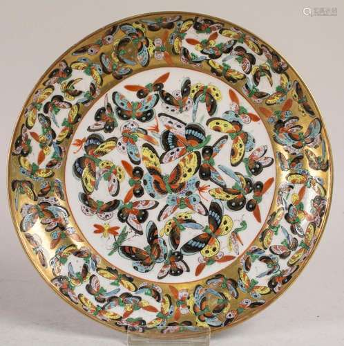 Teller / A plate, China, Qing Dynastie (1644-1911), wohl 18....