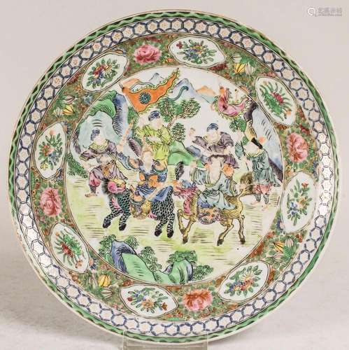 Teller / A plate, China, Qing Dynastie (1644-1911), 18./19. ...