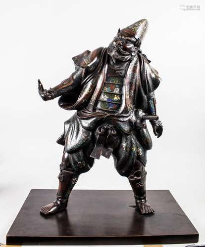 Samurai-Krieger / A Samurai warrior, Japan, späte Edo-/frühe...