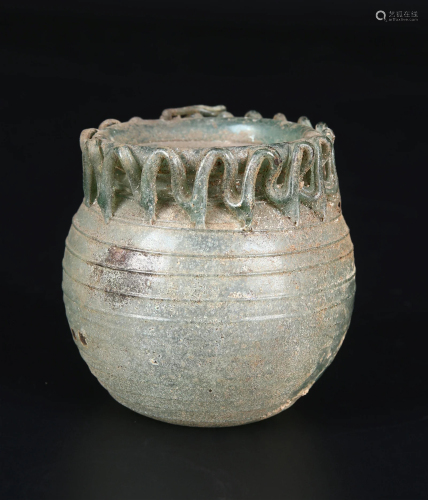 A Late Roman Glass Jar