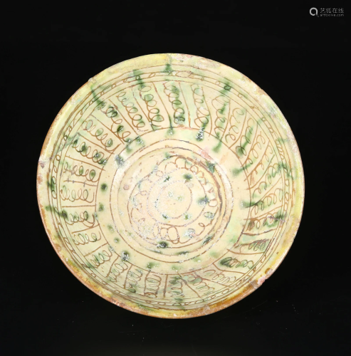A Nishapur Pottery Bowl