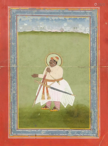 Painting of Raja Udai Singh Rathore (1583-1595)