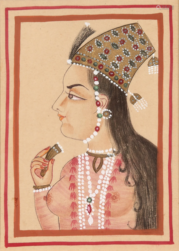 Portrait of the Shahzadi Jahanara Begum Sahib