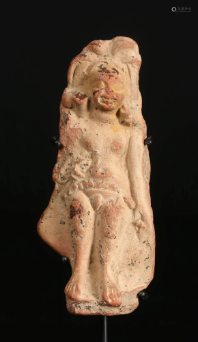 A Terracotta Model of a Male Deity, 1st century