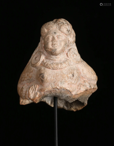 Part of a Terracotta Rattle, 1st Century