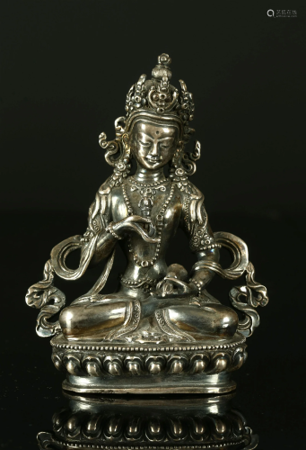 A Silver Model of Vajrasattva