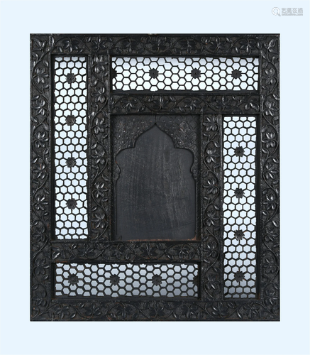 A Mughal Craved Wood Jali